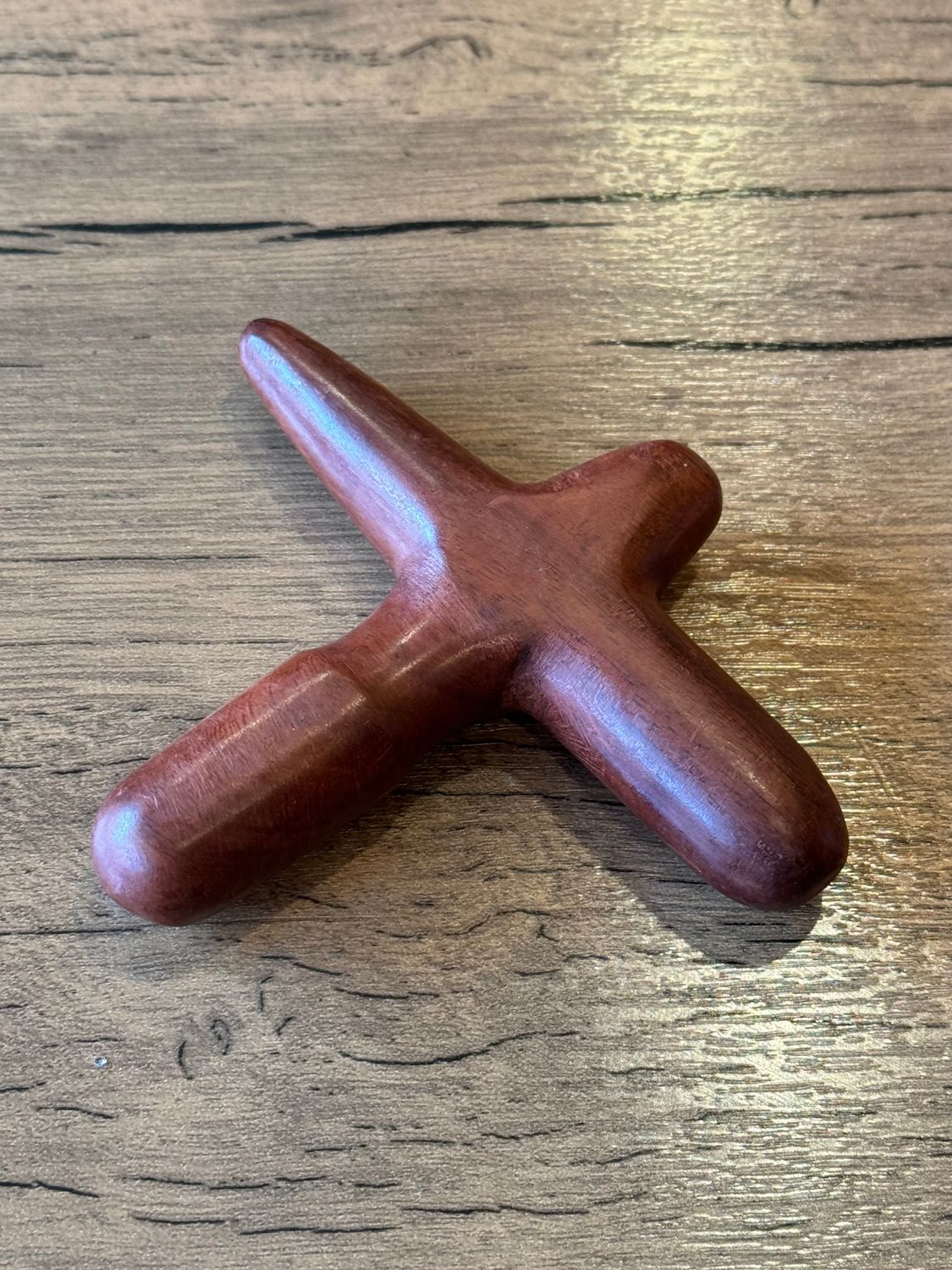 Wooden Massage Stick - (Cross)