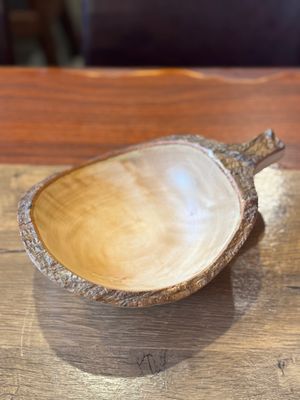 Mango Wood Bowl (Melon)