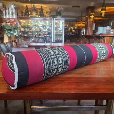 Traditional Thai Bolster ( Red )