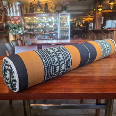 Traditional Thai Bolster ( Orange )