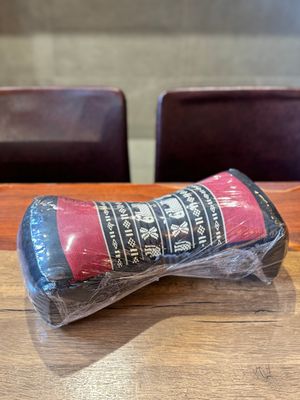 Traditional Thai Head Rest Pillow - Black1