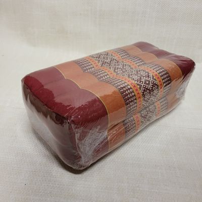 Traditional Thai Rectangular Pillow - Red&amp;Orange