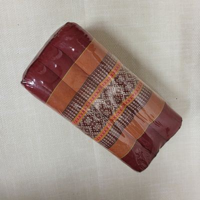 Traditional Thai Rectangular Pillow - Red&amp;Orange