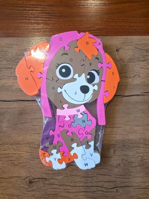 Handmade Wooden Jigsaw (Skye-Paw Patrol)