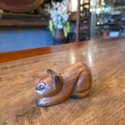 Wooden Whistle - Cat