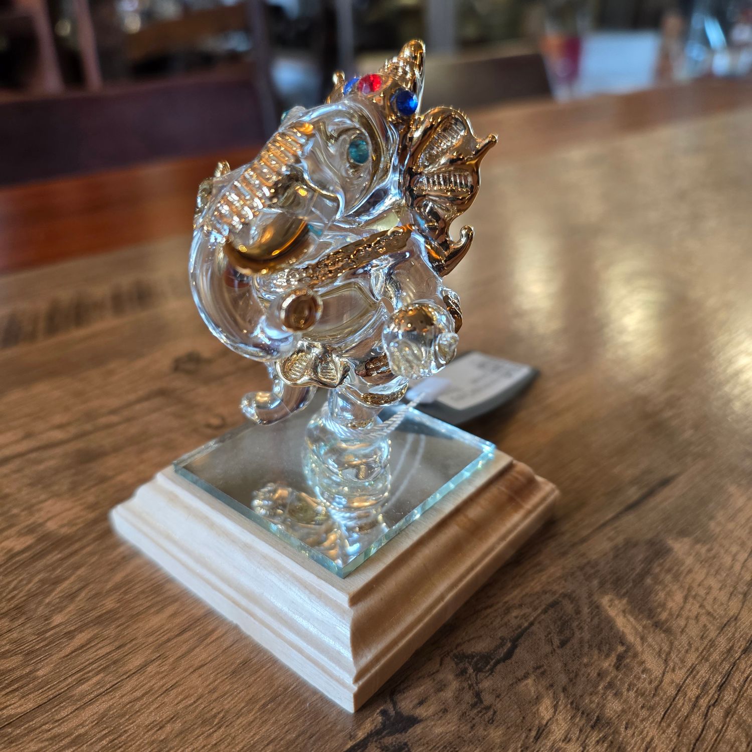 Handmade Crystal Lord Ganesh - Standing