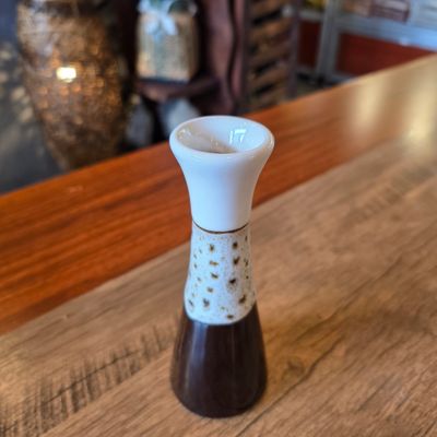 Handmade Ceramic Vase - Cappuccino