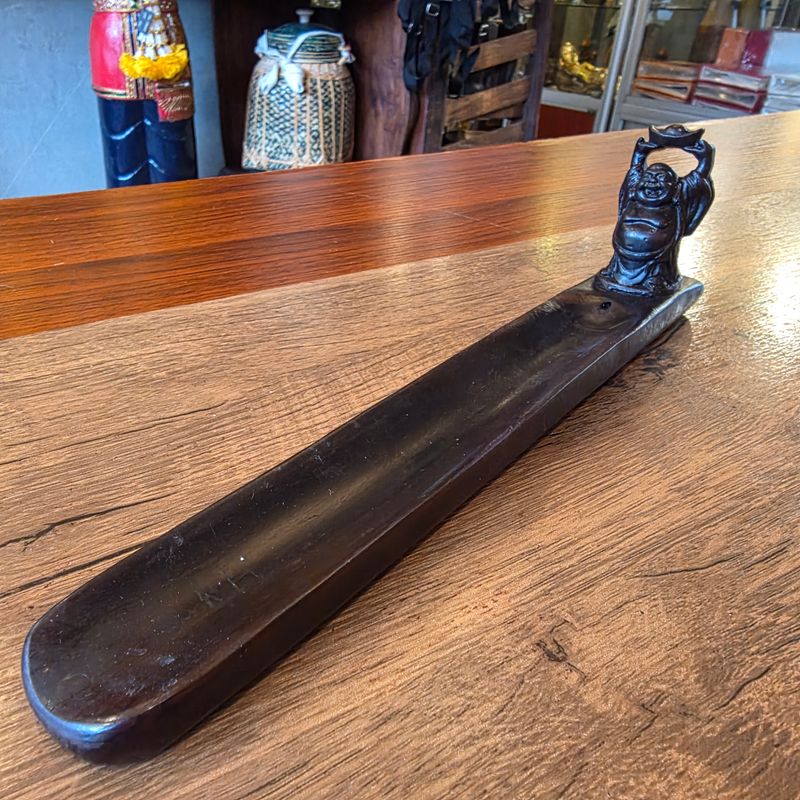 Resin God of Happiness Incense Holder