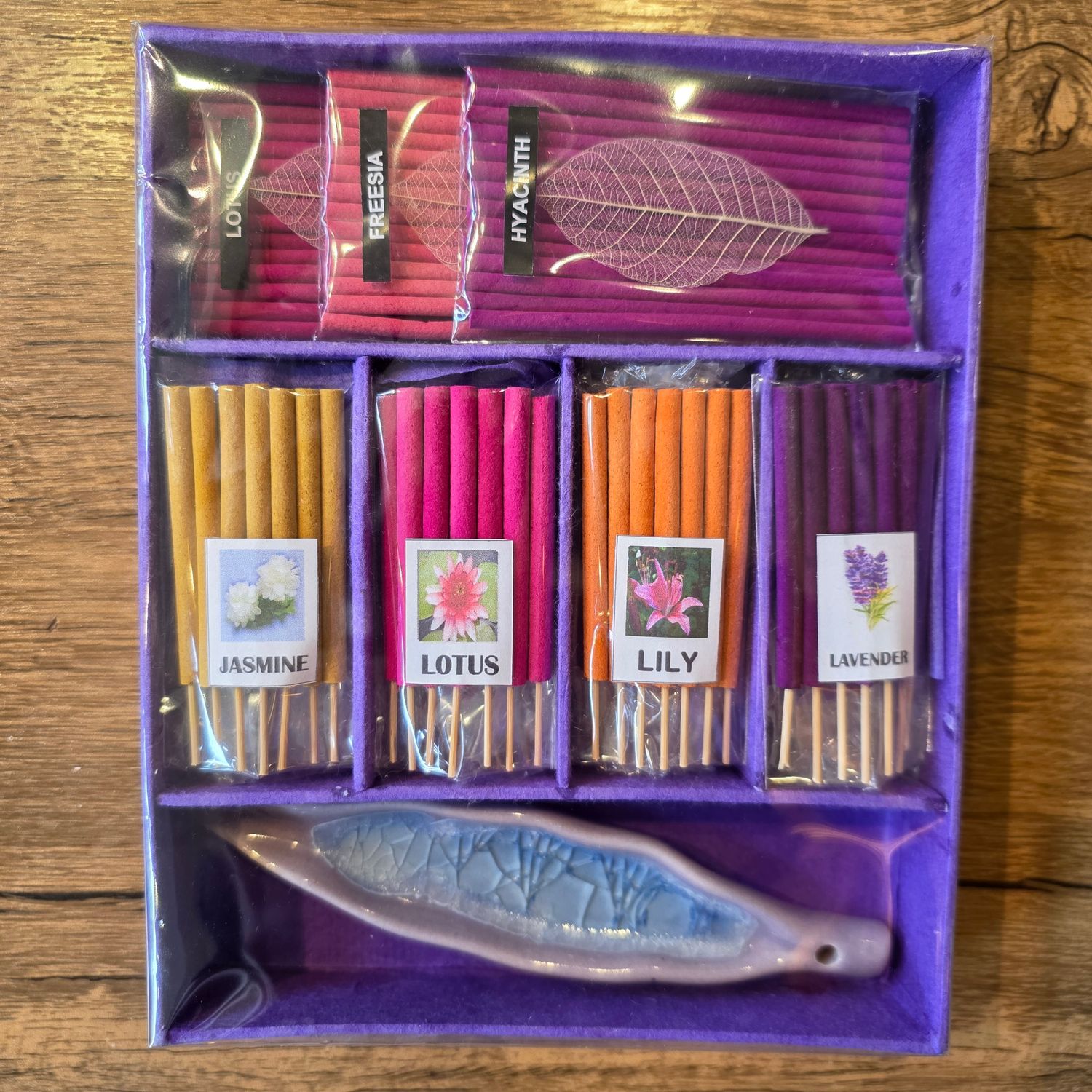 Incense gift box A- Purple