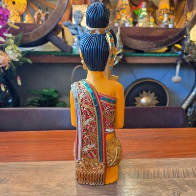 Sawasdee lady 53cm - Seated/Yellow skirt
