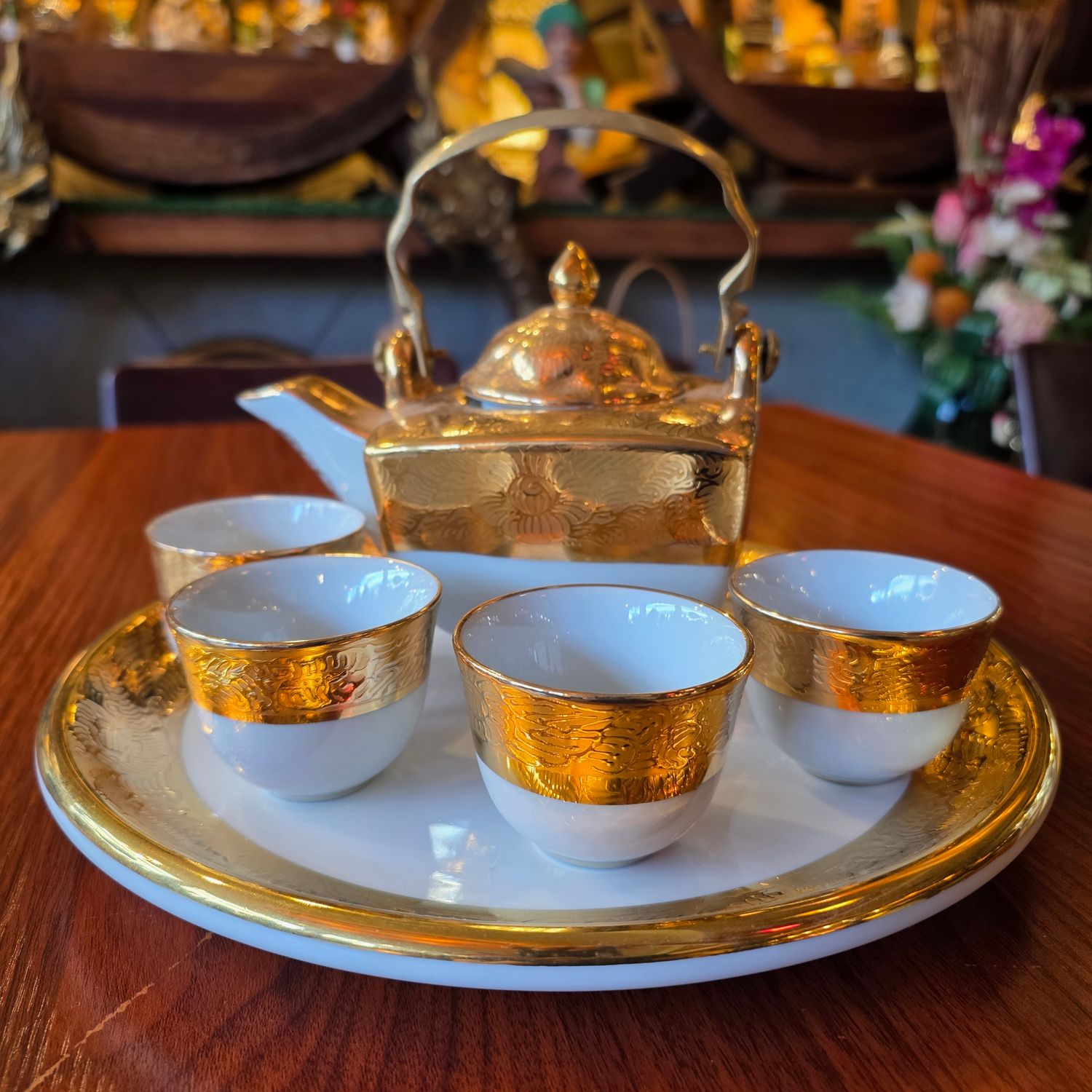 Benjarong Tea set - A