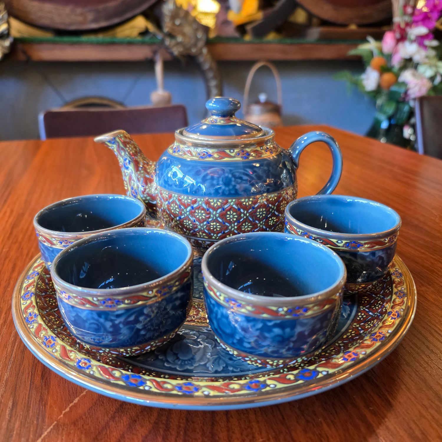 Benjarong Tea set - E