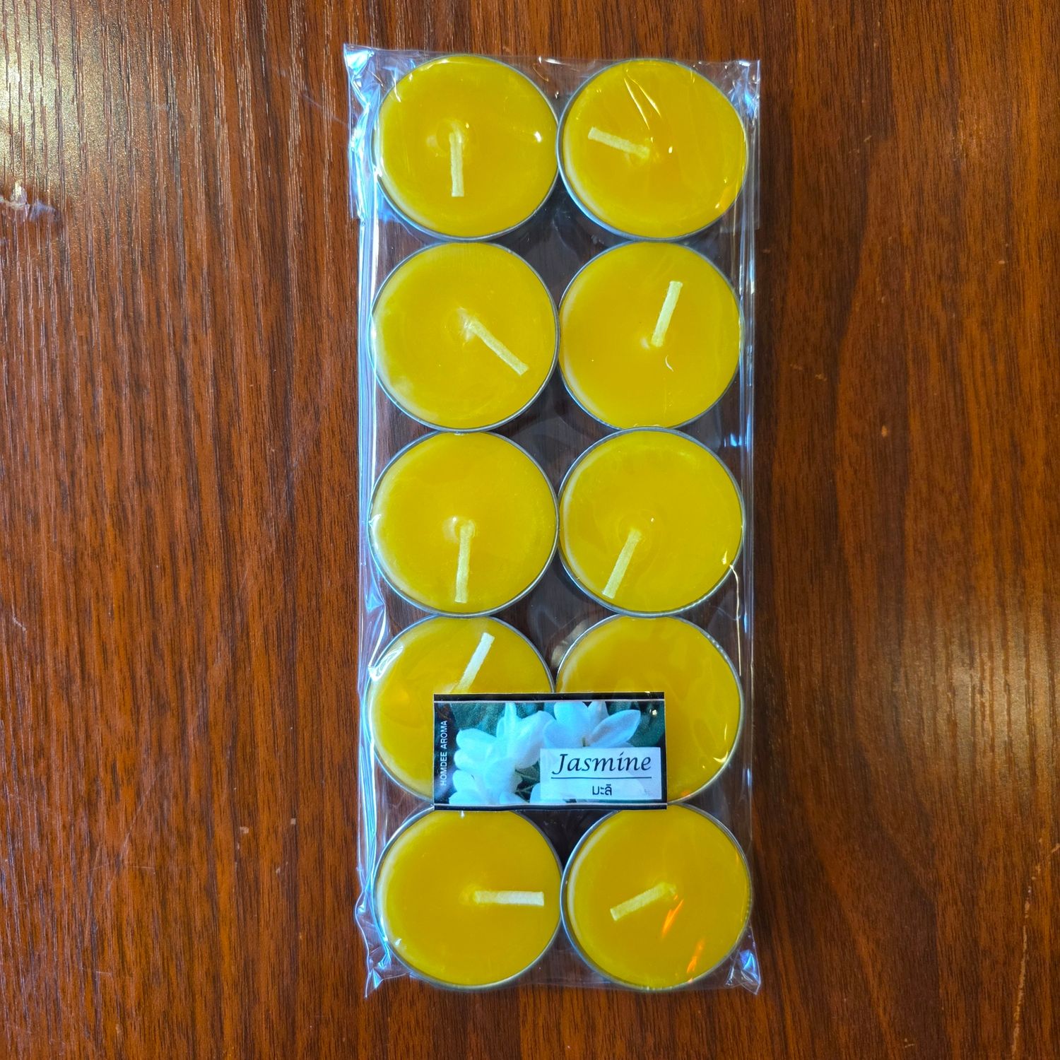 Tea light aroma candle pack of 10- Jasmine