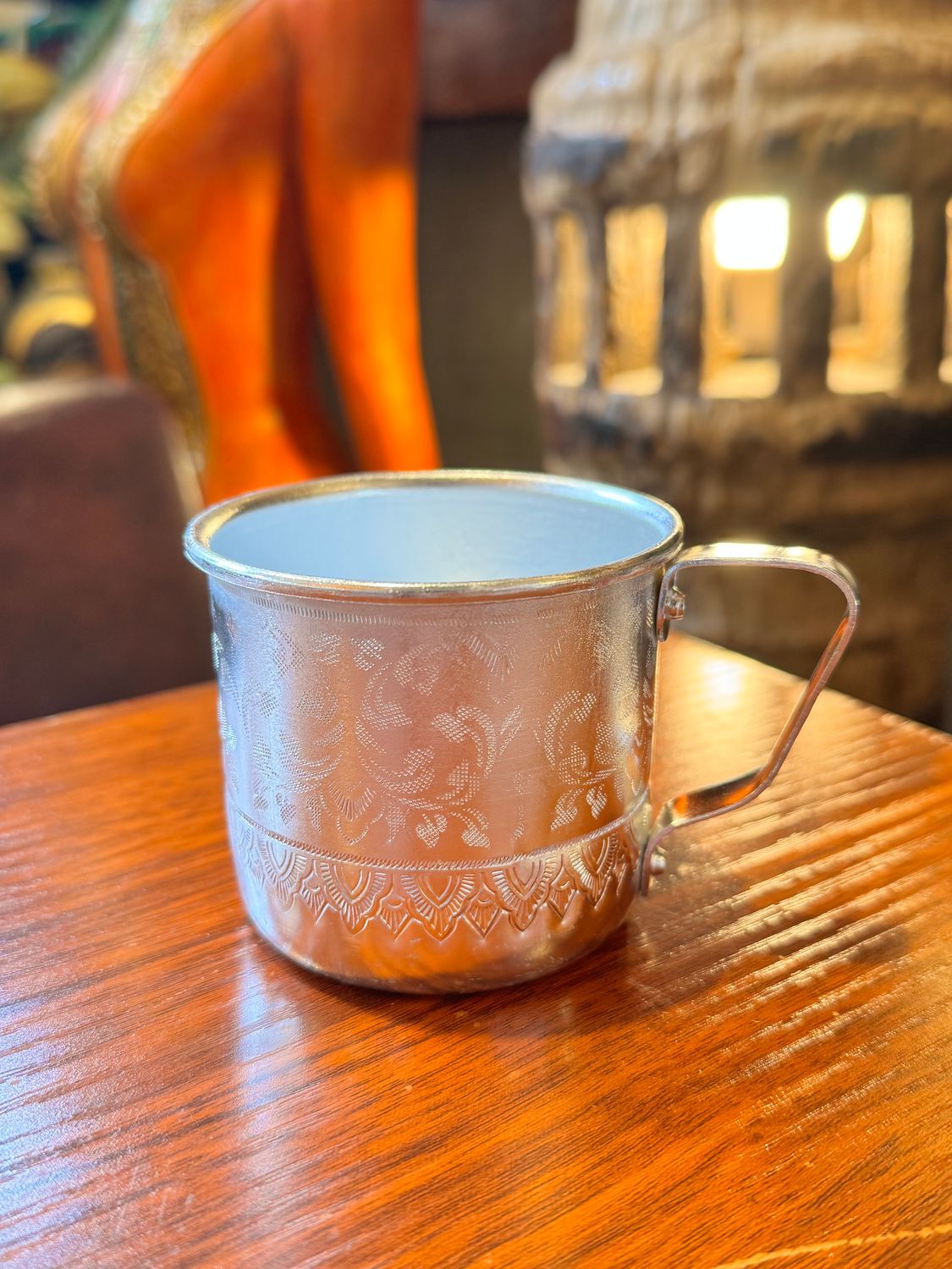 Aluminum Cup with handle - 7cm (B)