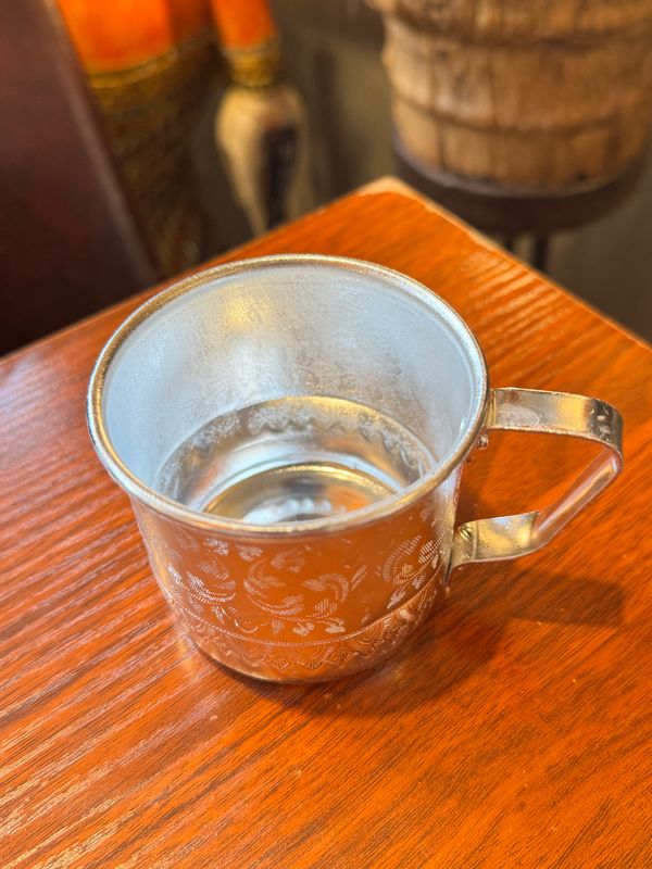 Aluminum Cup with handle - 7cm (B)