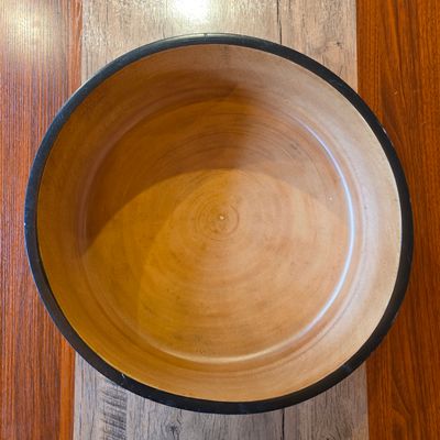 Handcrafted Mango Wood Spa Bowl – 41cm
