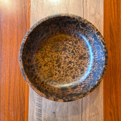 Handcrafted  Wooden Spa Bowl – 37.5cm