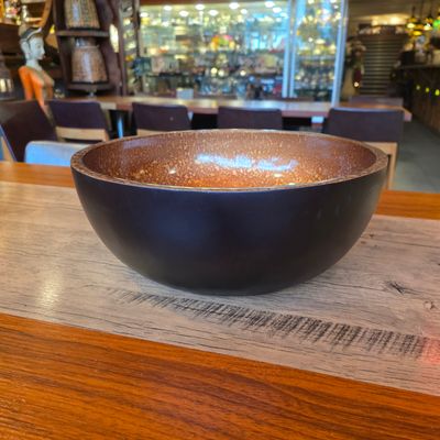 Handcrafted Wooden Spa Bowl – 36cm
