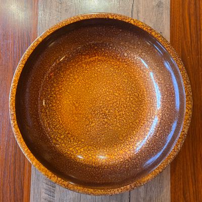 Handcrafted Wooden Spa Bowl – 41.5cm