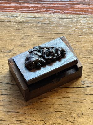 Small Wooden Box (B)