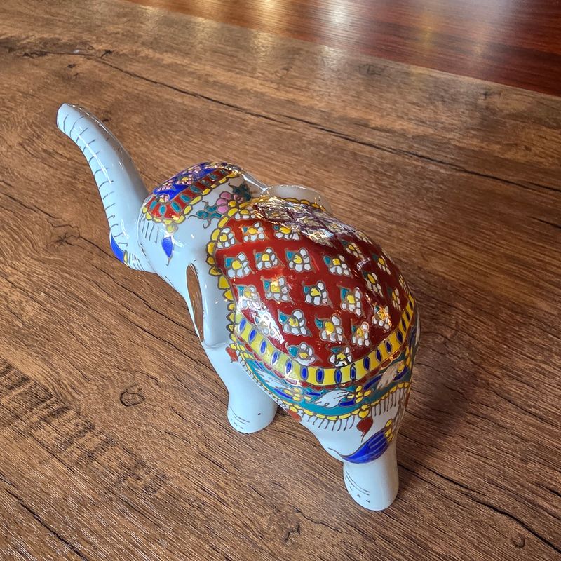 Benjarong Elephant 10.5cm - B
