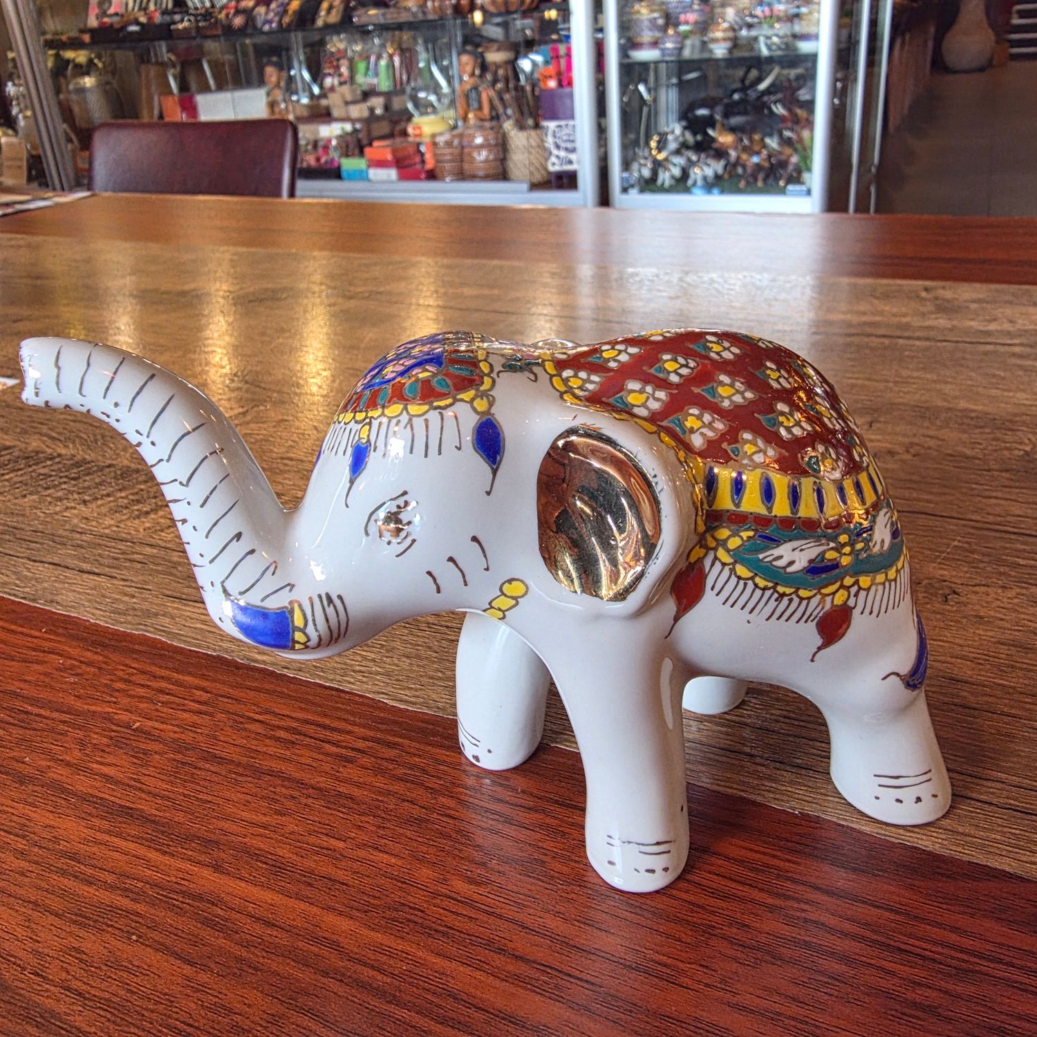 Benjarong Elephant 10.5cm - B