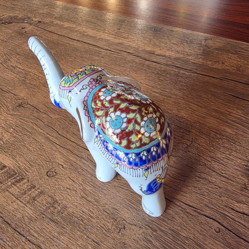 Benjarong Elephant 10.5cm - C