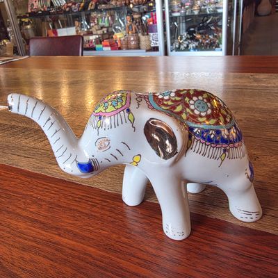 Benjarong Elephant 10.5cm - C