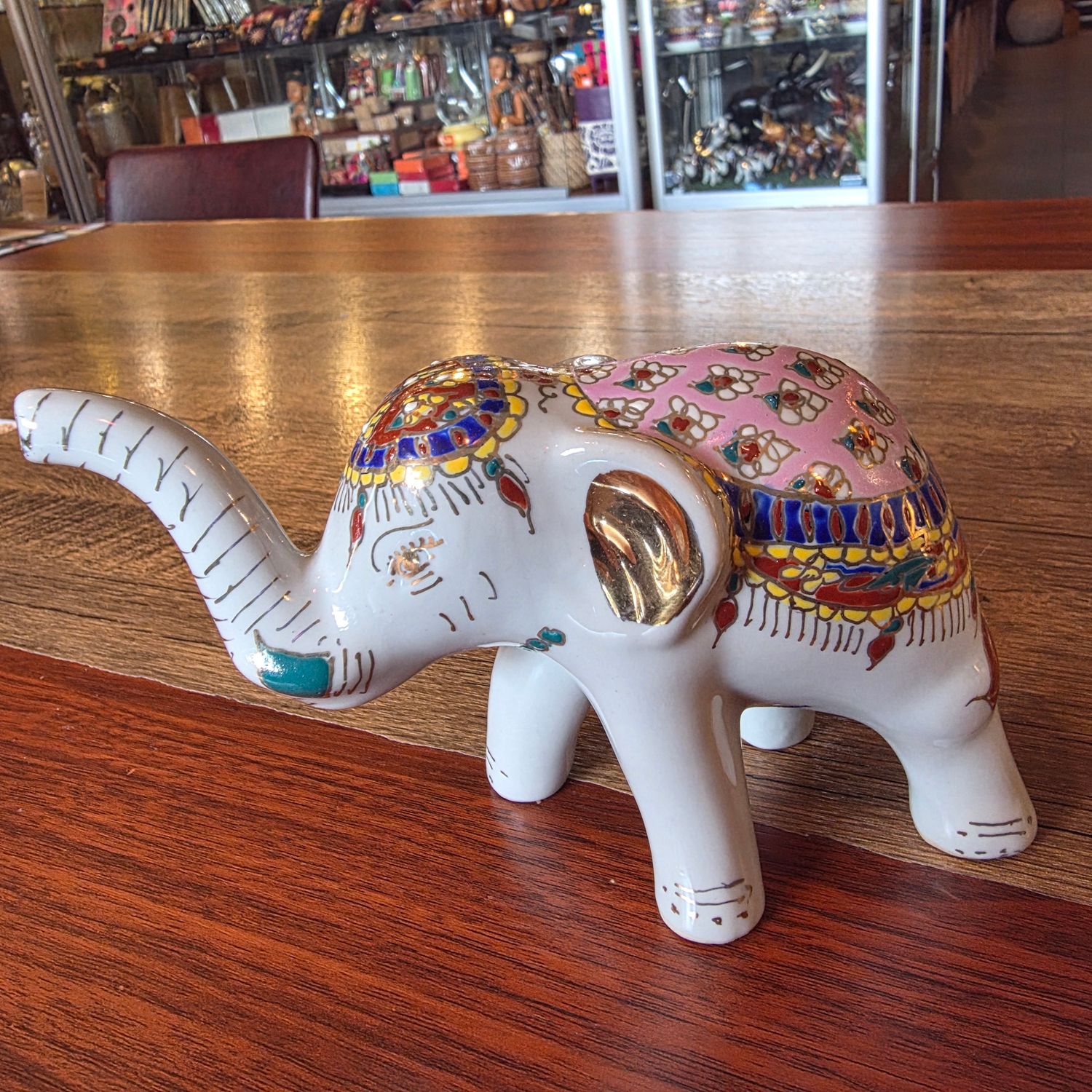 Benjarong Elephant 10.5cm - D