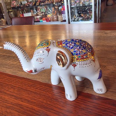 Benjarong Elephant 10.5cm - E