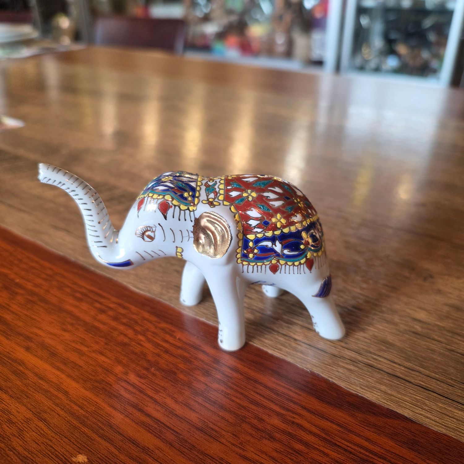 Benjarong Elephant 7.5cm - B