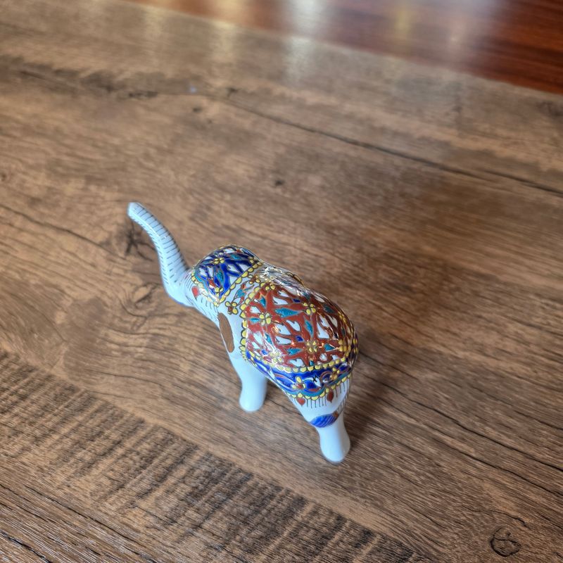 Benjarong Elephant 7.5cm - B