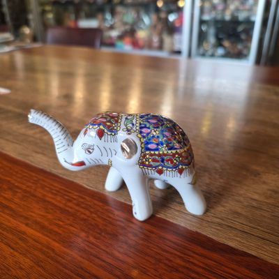 Benjarong Elephant 7.5cm - C