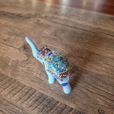 Benjarong Elephant 7.5cm - D