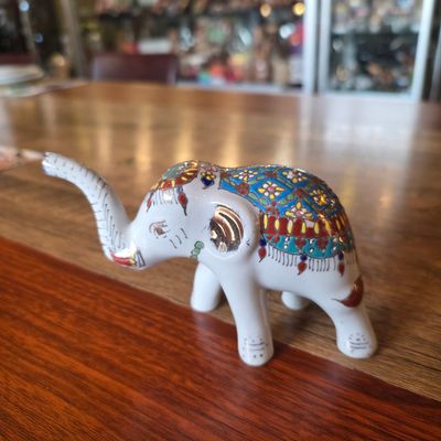 Benjarong Elephant 9cm - C