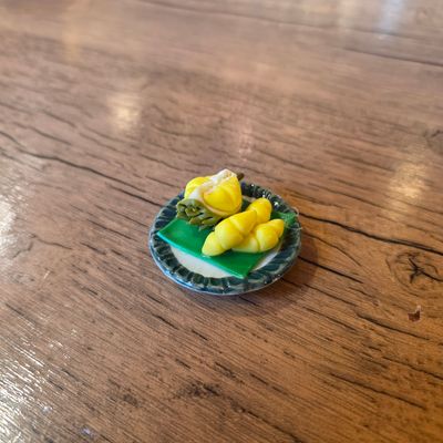 Miniature Feast Magnet - Durian king of fruit