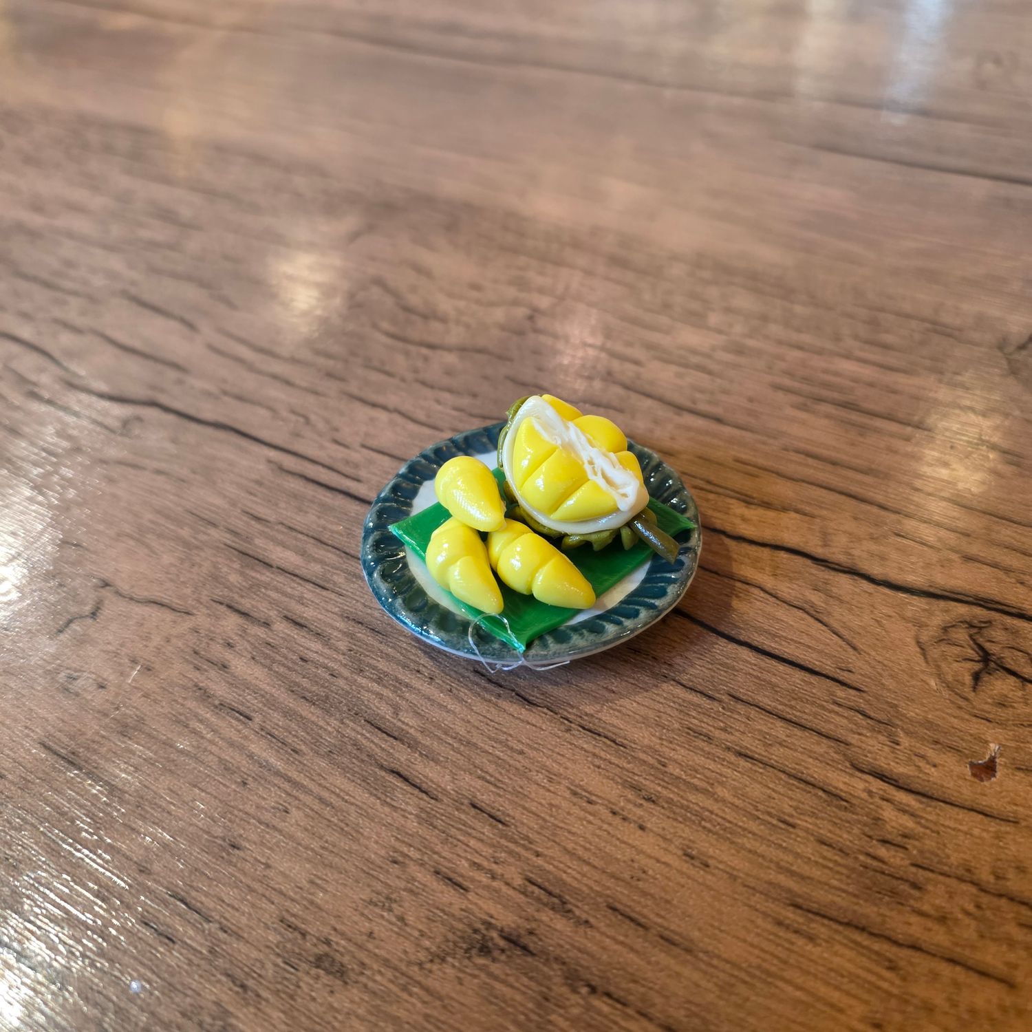 Miniature Feast Magnet - Durian king of fruit