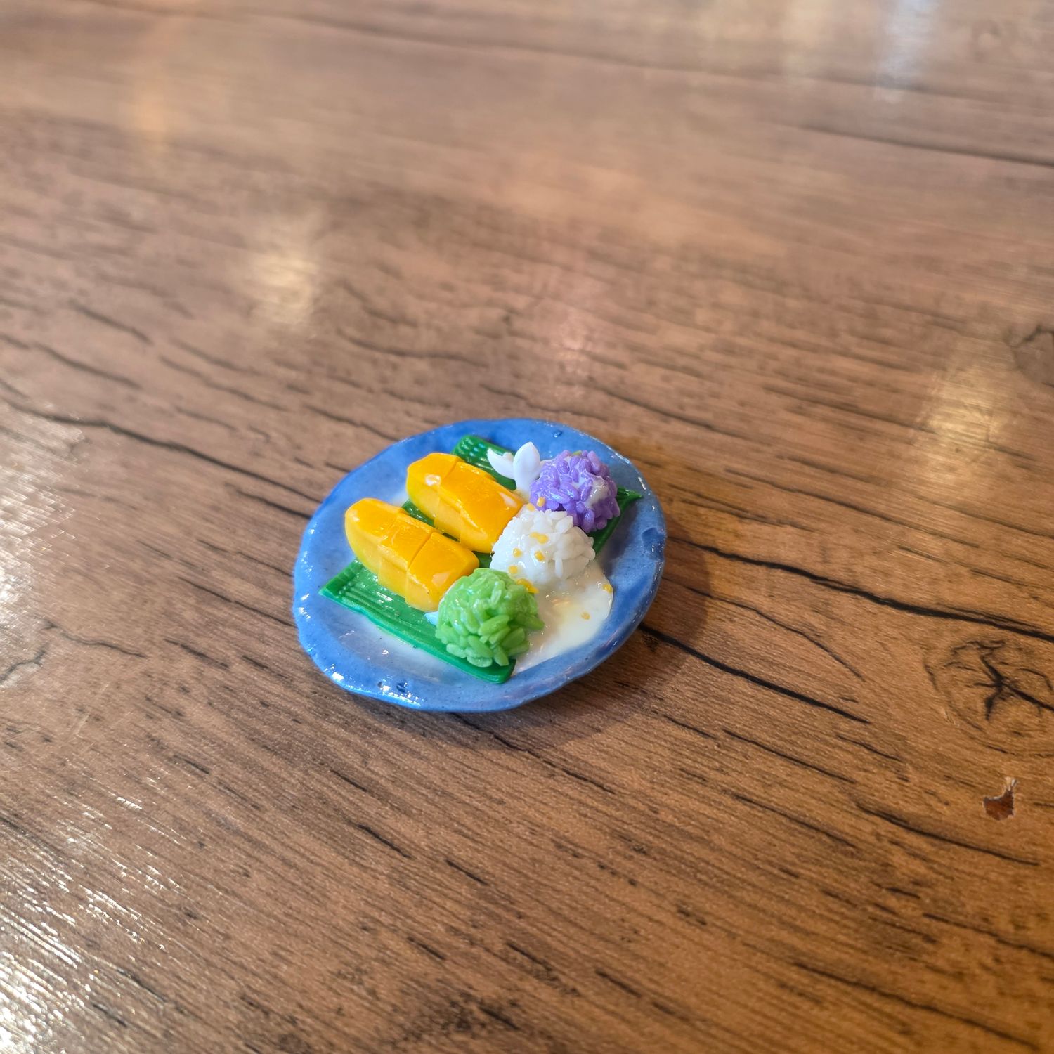 Miniature Feast Magnet - Mango Sticky Rice