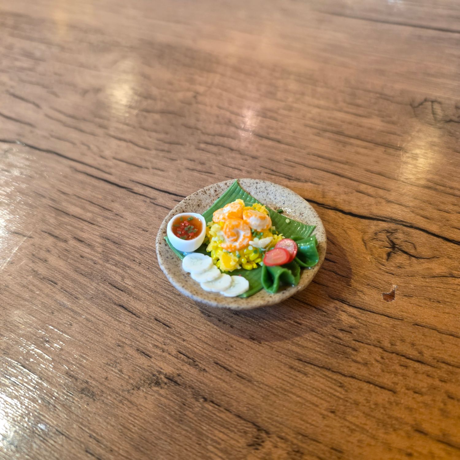 Miniature Feast Magnet - Fired Rice