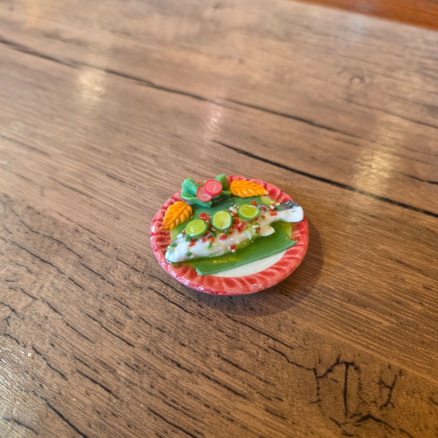 Miniature Feast Magnet - Steamed Fish