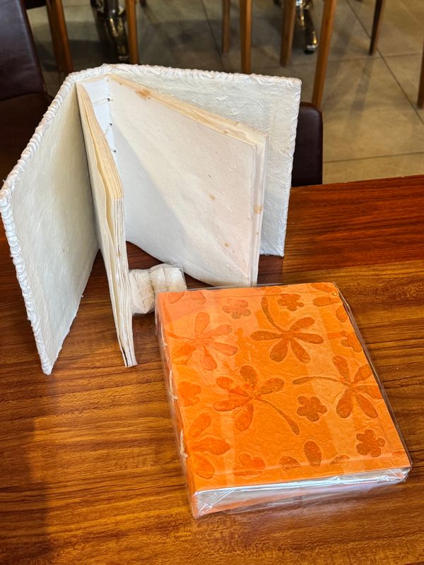 Saa Paper Photo Album - Orange - 72 Photos