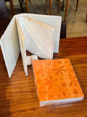Saa Paper Photo Album - Orange - 72 Photos