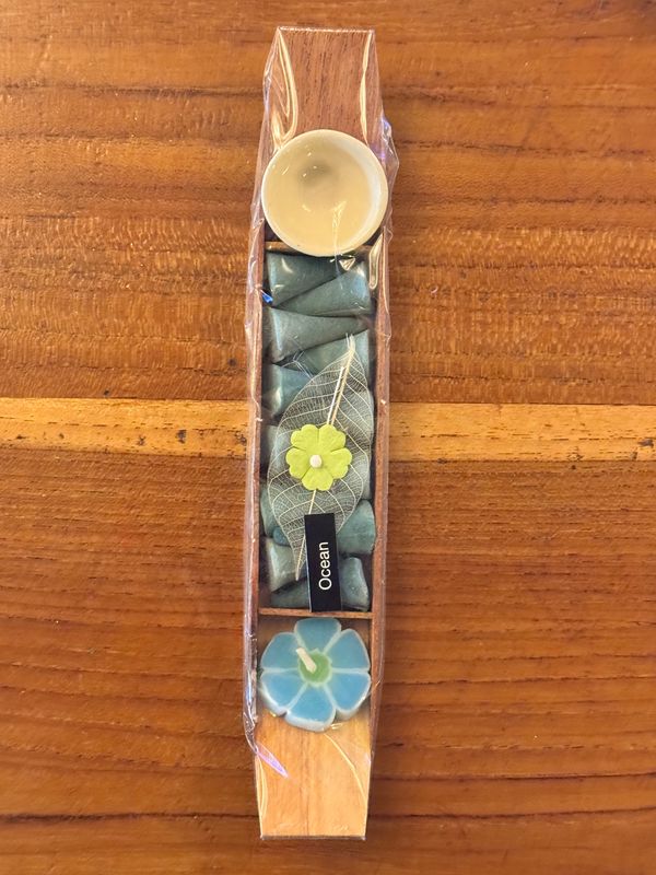 Ocean Incense Cones Boat Gift Pack