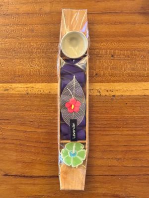 Lavender Incense Cones Boat Gift Pack