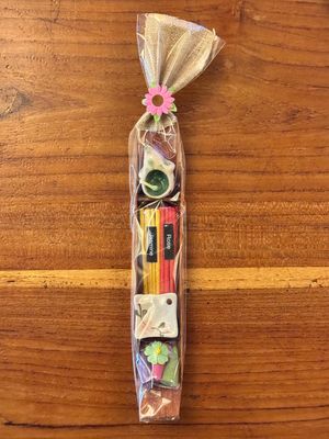 Jasmine,Rose Incense Sticks with Elephant Tea Light Candle Gift Pack