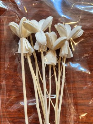 Handmade Sola Wood Flower Reed Diffusers