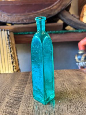 Green Glass Vase