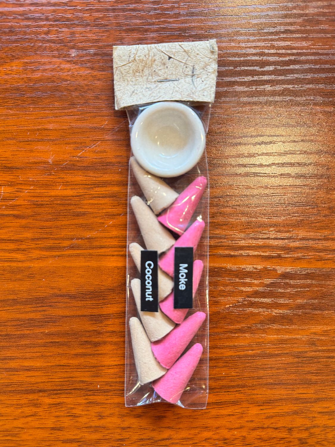Moke, Coconut Incense Cones Pack