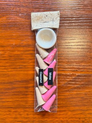 Moke, Coconut Incense Cones Pack