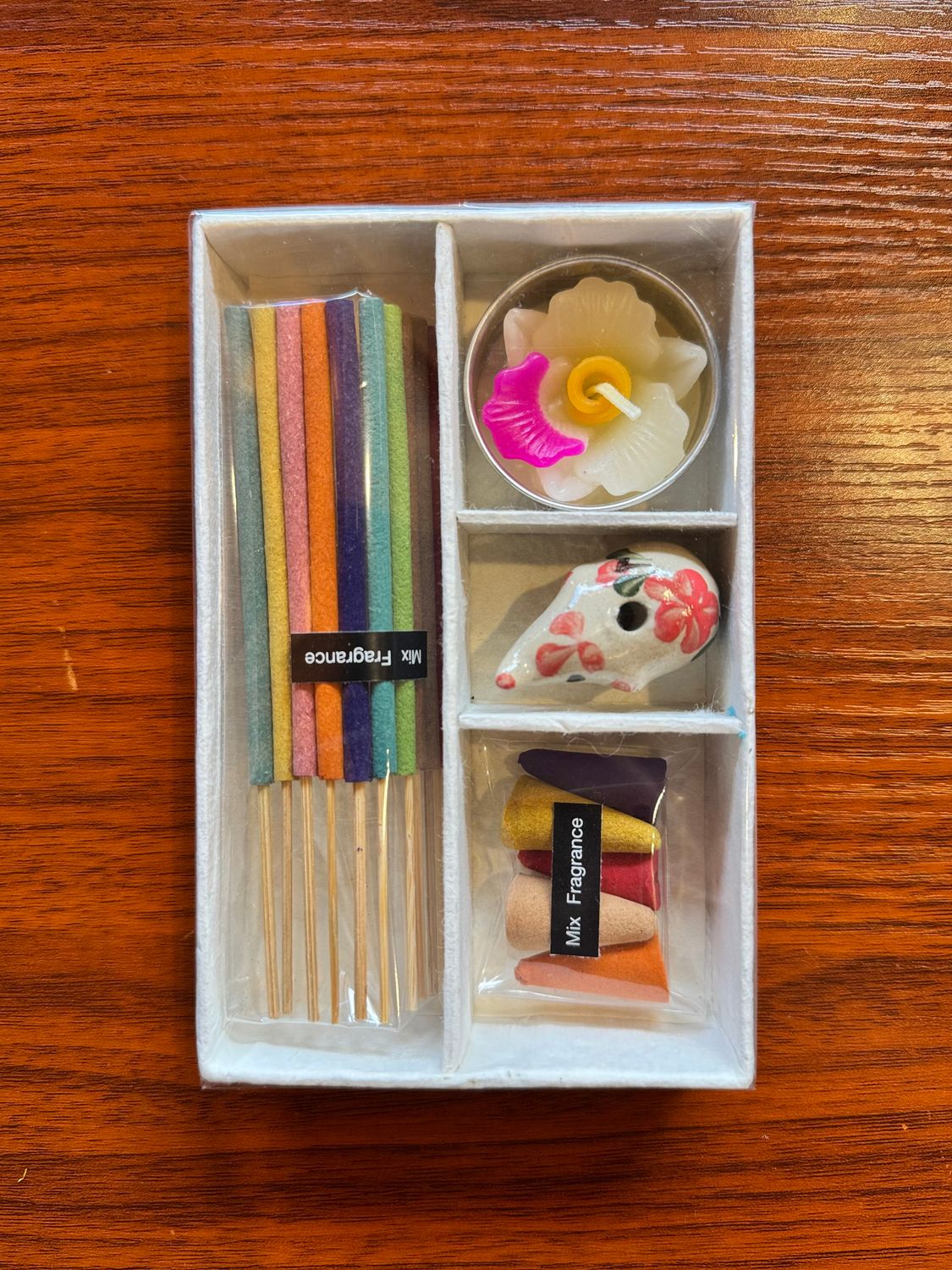 Incense Sticks/Cones Box Set - White